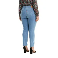 Levi's - Plus Stretch Fabric Womens Mid Rise 311 Curvy Fit Skinny Fit Jean