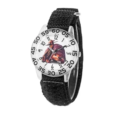 Disney Raya Boys Black Strap Watch Wds000909