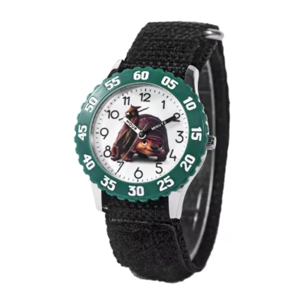 Disney Raya Boys Black Strap Watch Wds000918