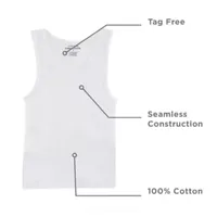 Stafford Ultra Soft Mens Big 4 Pack Tank