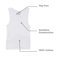 Stafford Ultra Soft Mens 4 Pack Tank