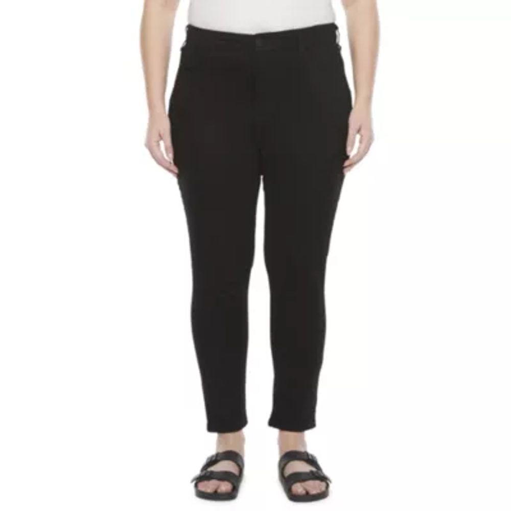 a.n.a - Plus Womens High Rise Skinny Ankle Jean