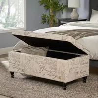 Parisian Storage Ottoman