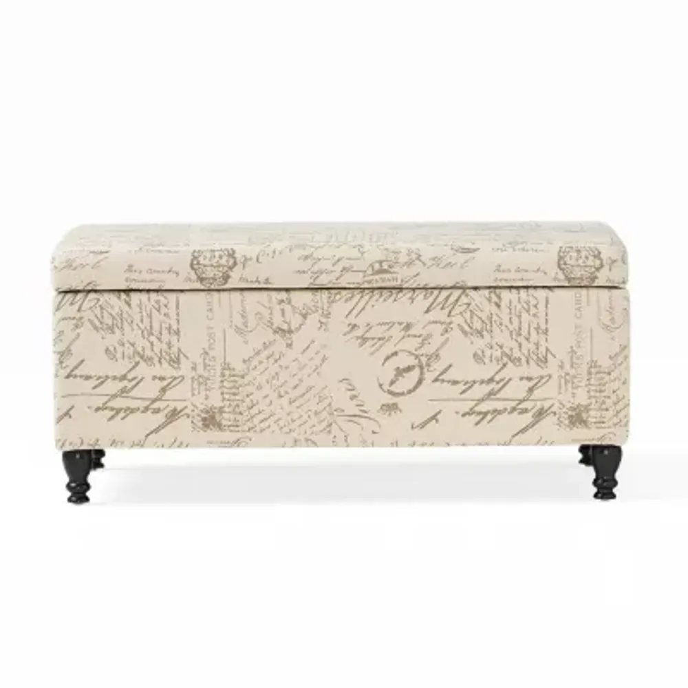 Parisian Storage Ottoman