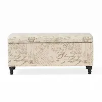 Parisian Storage Ottoman