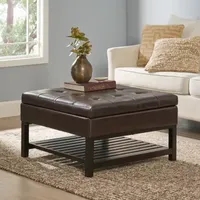 Miriam Storage Ottoman