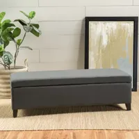 York Storage Ottoman