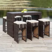 Sanders 13-pc. Patio Bar Set