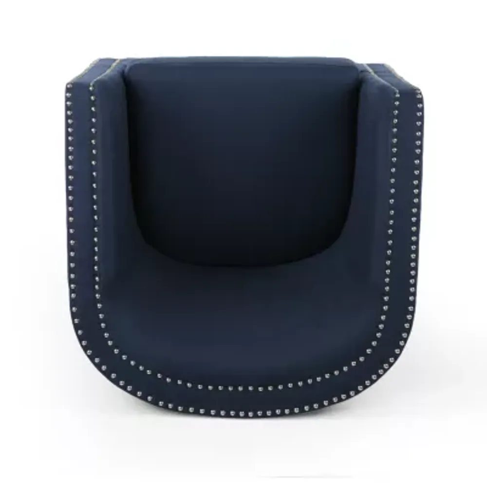 Quentin Curved Slope Arm Chair