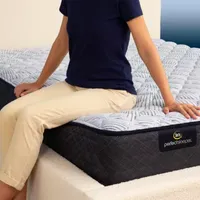 Serta Perfect Sleeper Blue Lagoon Nights 12" Firm Tight Top - Mattress + Box Spring