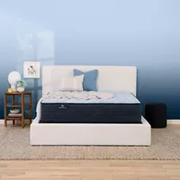 Serta® Perfect Sleeper Blue Lagoon Nights 13.5" Medium Mattress + Box Spring