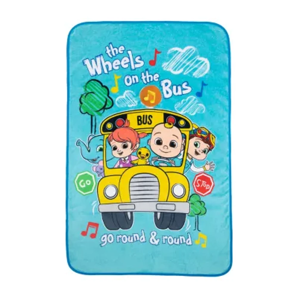 Nojo Toddler Musical Cocomelon Baby Blanket
