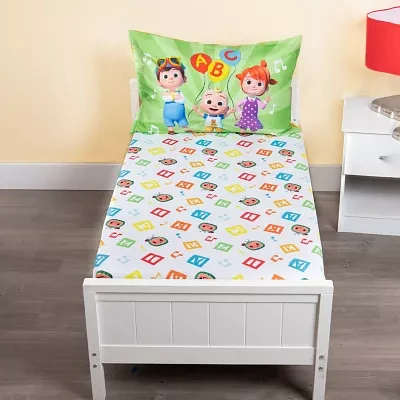 Nojo Cocomelon 2-pc. Crib Sheet