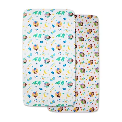 Nojo Ms Rachel 2-pc. Crib Sheet