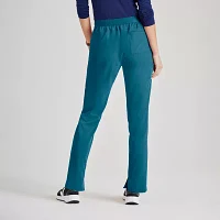 Barco Unify Bup601 Purpose 5-Pocket High-Rise Slim Leg Womens Plus Tall Stretch Fabric Moisture Wicking Scrub Pant