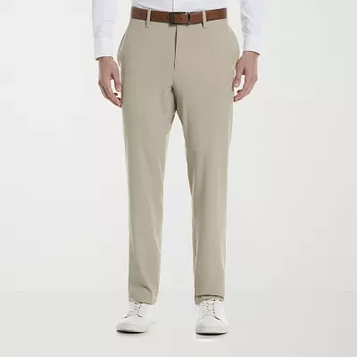 Savane Mens Straight Fit Flat Front Pant