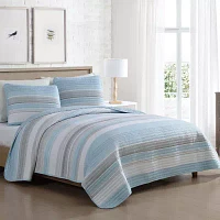 Beatrice Home Fashions Coralinn Quilt Set