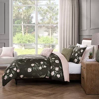 Bebejan Jasmine Flowers 5-pc. Midweight Reversible Comforter Set