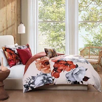 Bebejan Carnelian Flora 5-pc. Midweight Reversible Comforter Set