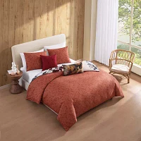 Bebejan Carnelian Flora 5-pc. Midweight Reversible Comforter Set