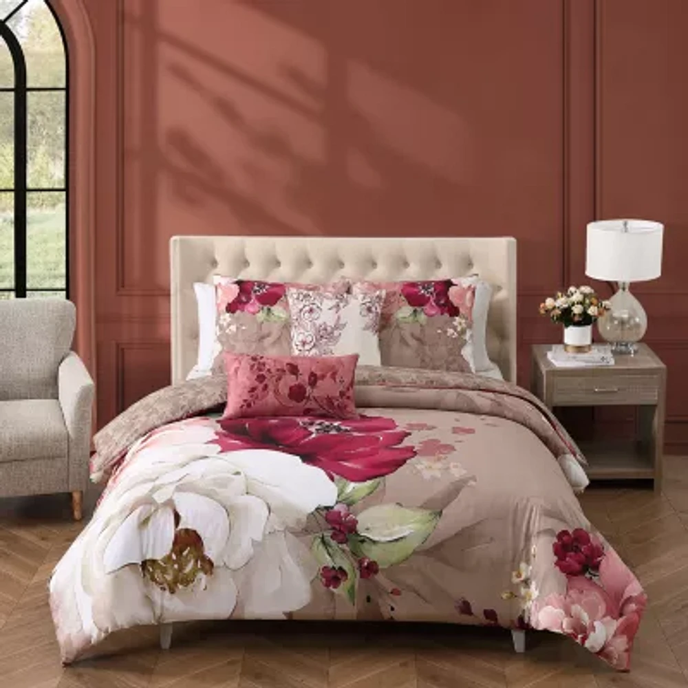 Bebejan Florence 5-pc. Midweight Reversible Comforter Set
