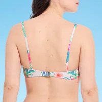 Decree Adjustable Straps Bralette Bikini Swimsuit Top Juniors