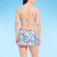 Decree Adjustable Straps Bralette Bikini Swimsuit Top Juniors