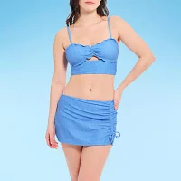 Decree Bralette Bikini Swimsuit Top-Juniors