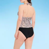 Decree Animal Tankini Swimsuit Top-Juniors
