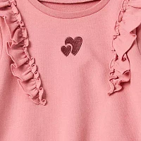 Okie Dokie Baby Girls Long Sleeve Romper