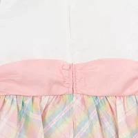 Rare Editions Big Girls Sleeveless Fit + Flare Dress