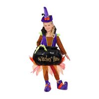 Toddler Girls Witch With Caludron 5-pc. Costume