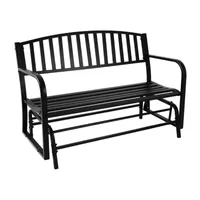 Sunnydaze Patio Glider Bench