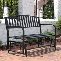 Sunnydaze Patio Glider Bench