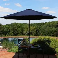 Sunnydaze® 9-Foot Aluminum Patio Sunbrella