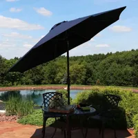 Sunnydaze® 9-Foot Aluminum Patio Sunbrella