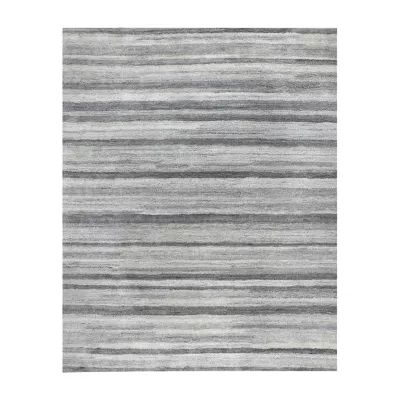 Fieldcrest Grant Striped Hand Tufted Indoor Rectangular Area Rug