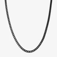 Shaquille O'Neal XLG Stainless Steel 24 Inch Solid Wheat Chain Necklace