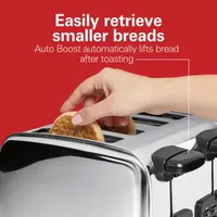 Hamilton Beach Classic 4 Slice Toaster With Sure-Toast Technology