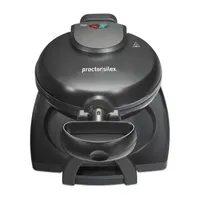 Proctor Silex Flip Belgian Waffle Maker With Nonstick Grids