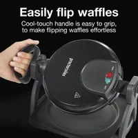 Proctor Silex Flip Belgian Waffle Maker With Nonstick Grids