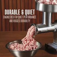 Weston Butcher Series #12 Meat Grinder And Sausage Stuffer