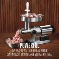 Weston Butcher Series #12 Meat Grinder And Sausage Stuffer