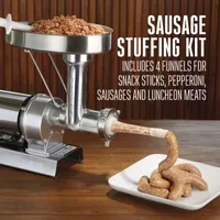 Weston Butcher Series #32 Meat Grinder And Sausage Stuffer