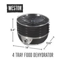 Weston 4 Tray Food Dehydrator
