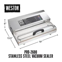 Weston Pro-2600 Extra Wide Vacuum Sealer