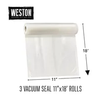 Weston 3-Pack 11" X 18' Vacuum Sealer Bag Rolls