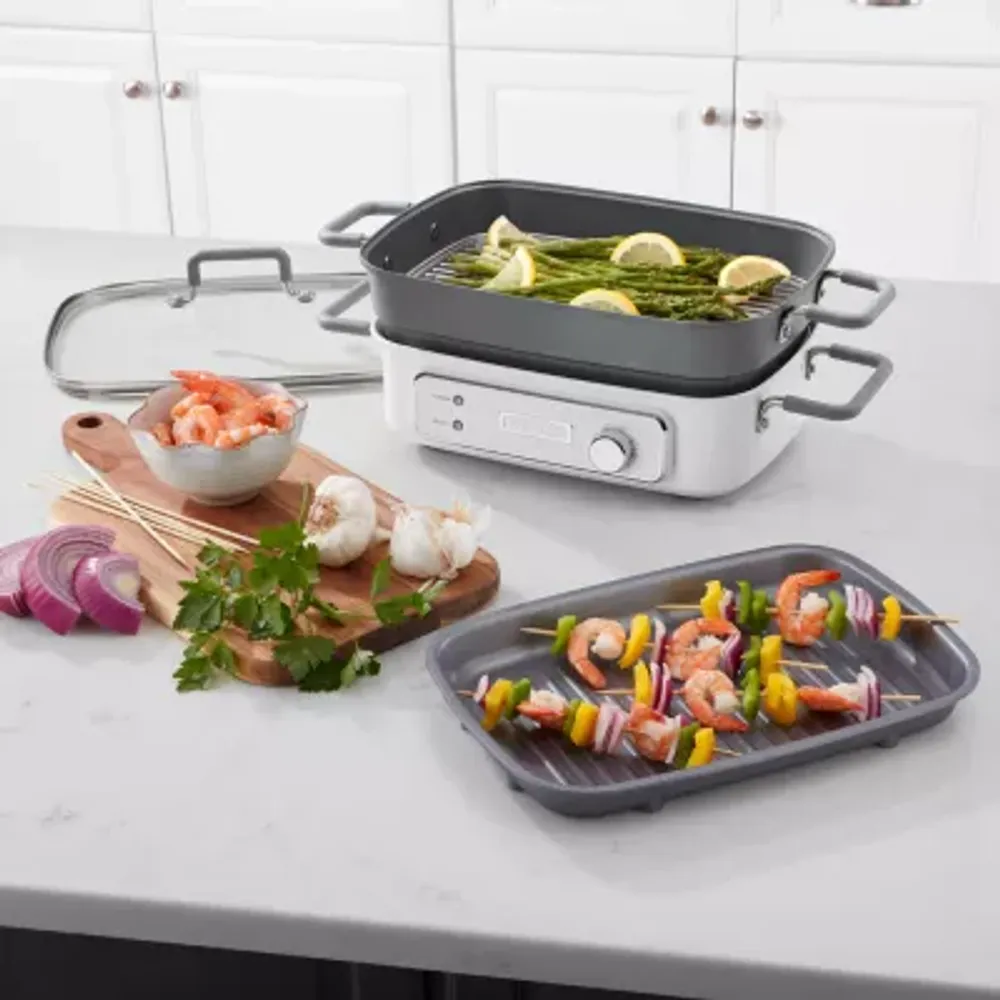 Cuisinart Stack5® Multifunctional Grill With Glass Lid