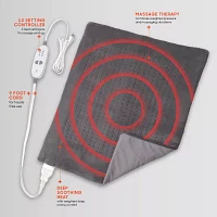 Sharper Image Calming Heat Weighted Heating Pad