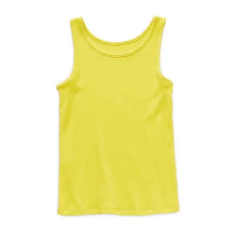 Thereabouts Little & Big Girls Crew Neck Tank Top